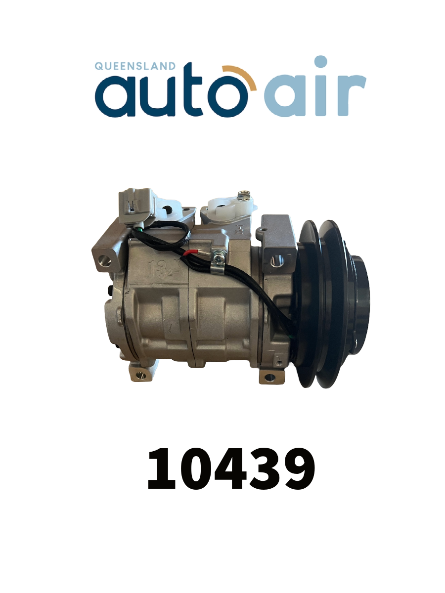 QAA A/C Compressor 12V suits Hino Ranger 1A 133mm 24v 4DM