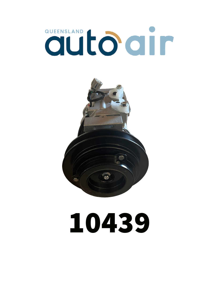 QAA A/C Compressor 12V suits Hino Ranger 1A 133mm 24v 4DM