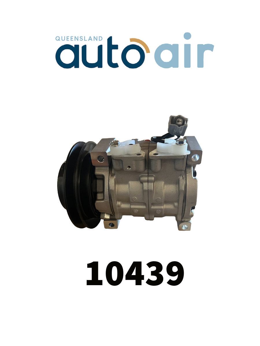 QAA A/C Compressor 12V suits Hino Ranger 1A 133mm 24v 4DM