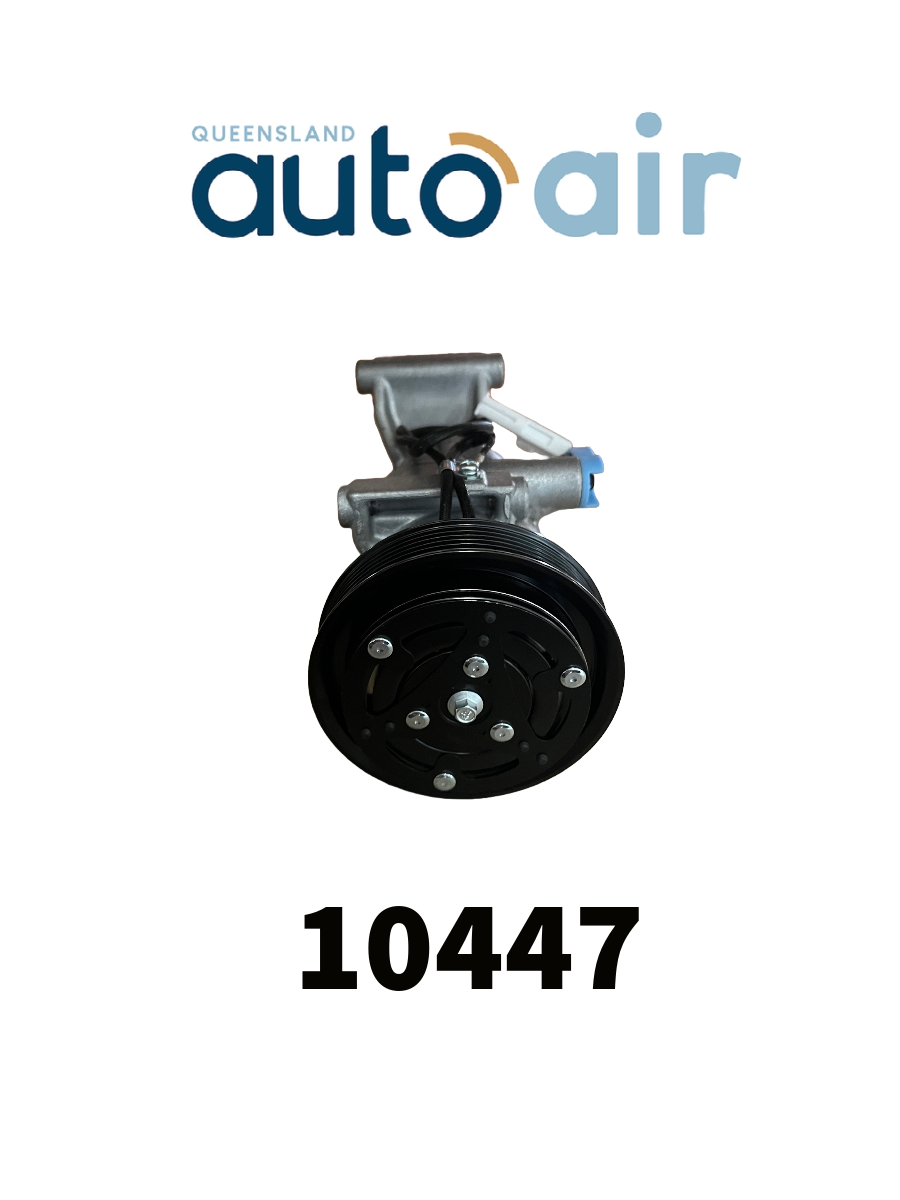 QAA H12A1AG4 A/C Compressor suits Mazda 2 Short mount 52mm Rear Top OE DY 1.5L 12/02-8/07 PISTON REPLACEMENT