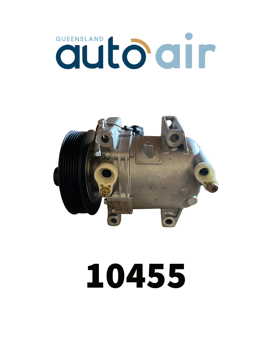 QAA CR14 A/C Compressor 12V suits Nissan Navara D40 12/05 - 10/15 2.5 lt Diesel 7pv 138mm
