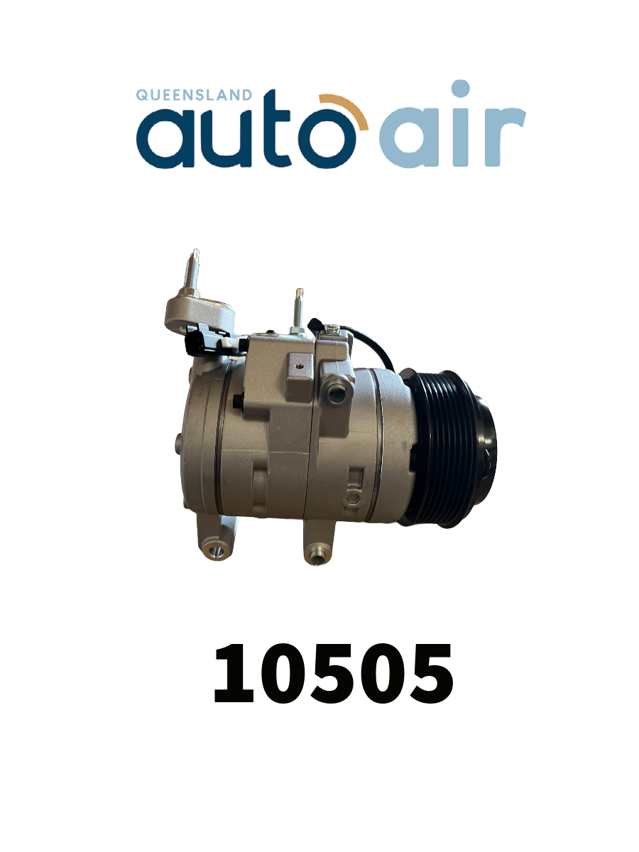 QAA DKS13DT 12V Air Compressor suits Ford RANGER PX 2.2L & 3.2L DSL 7/16-ON