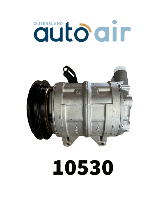 QAA DKS17CH A/C Compressor 12V suits Nissan Patrol GU Y61 TB45, TD42, RD28T '97 on and Nissan NAVARA D22 2.4L PET 4/02-12/05 1A