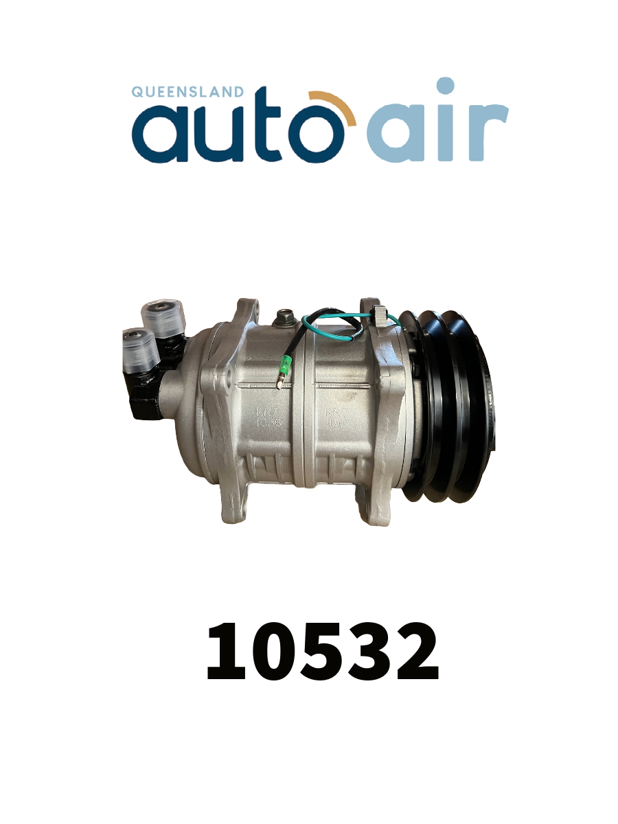 QAA TM16 A/C Compressor 24V suits TAMA 2A 24V 135MM GM PAD with VOR adaptor