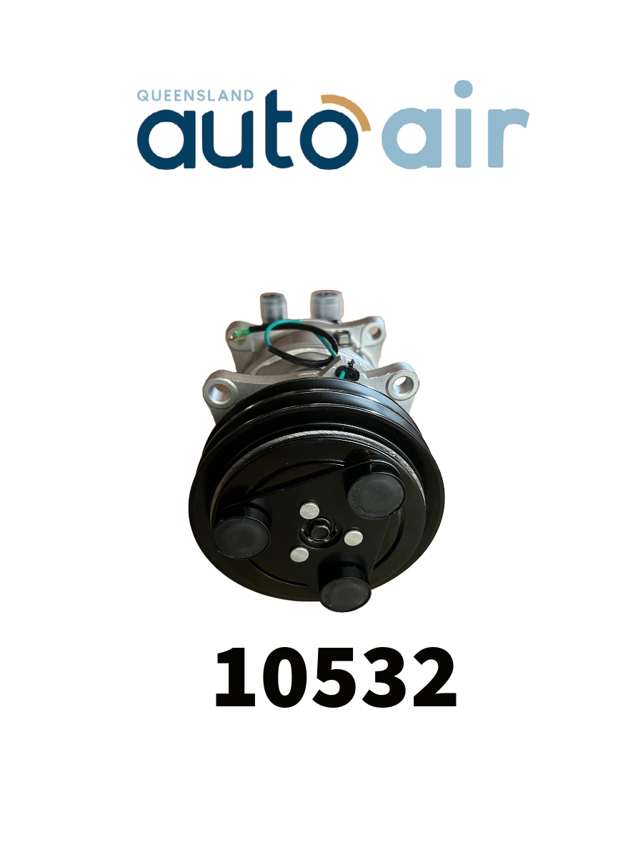 QAA TM16 A/C Compressor 24V suits TAMA 2A 24V 135MM GM PAD with VOR adaptor