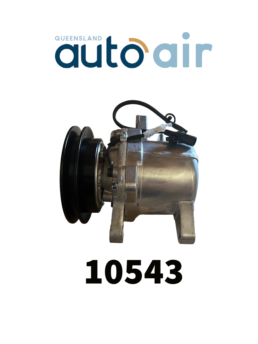 QAA SV07E A/C Compressor 12V suits Kubota Tractor M108S / M5040 / M7040 / M8540/ M9540 OE number 3C581-97590 / 3C581-50060 1A 111mm