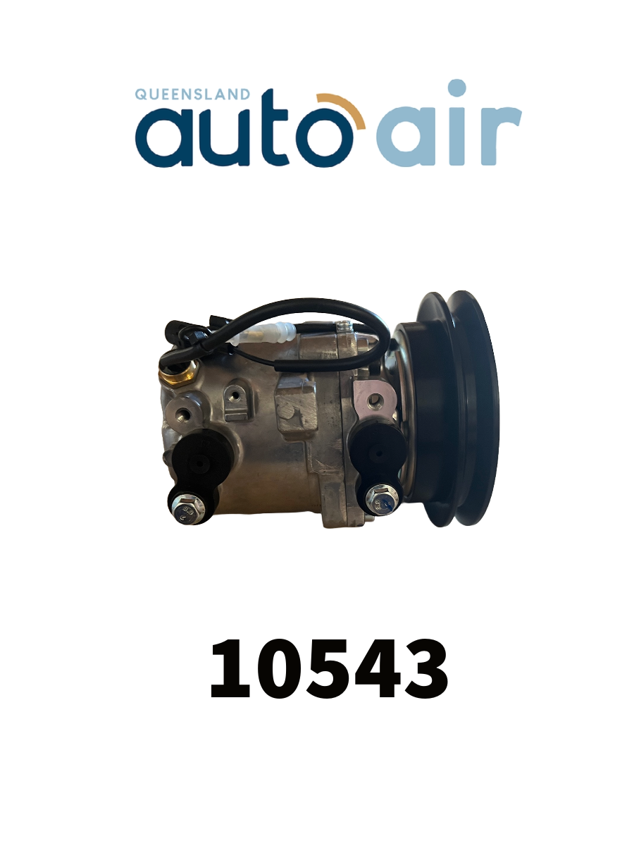 QAA SV07E A/C Compressor 12V suits Kubota Tractor  M108S / M5040 / M7040 / M8540/ M9540 OE number  3C581-97590  /  3C581-50060 1A 111mm