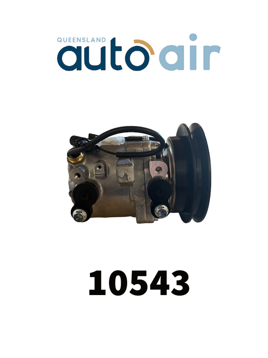 QAA SV07E A/C Compressor 12V suits Kubota Tractor M108S / M5040 / M7040 / M8540/ M9540 OE number 3C581-97590 / 3C581-50060 1A 111mm