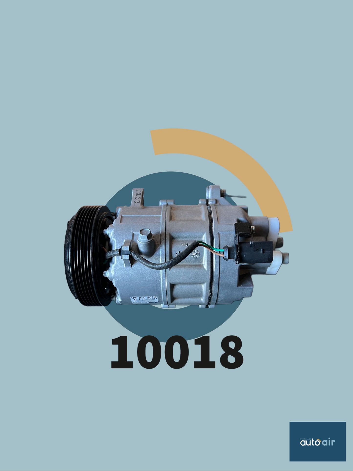 Sanden SD7V16 A/C Compressor 12v suits Audi A3 1.8 lt '02 & VW Beetle 1.8 lt Turbo 11/99