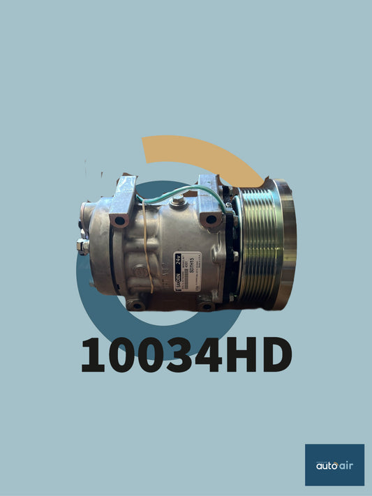 Sanden SD7H15HD A/c Compressor 24V Suits Cat 789D