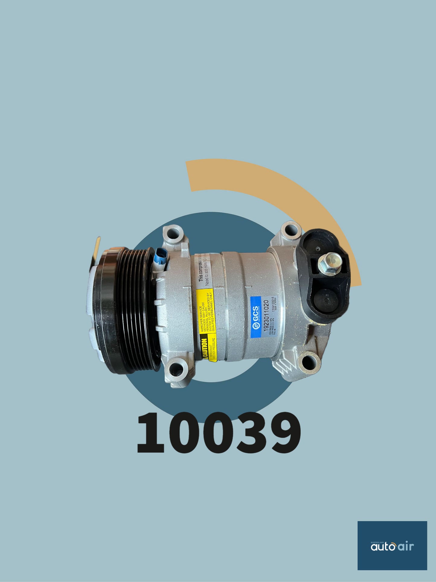 Delphi H6 A/C compressor suits Suburban Chevrolet Silverado Sierra 1500 V8 6.0L 2002