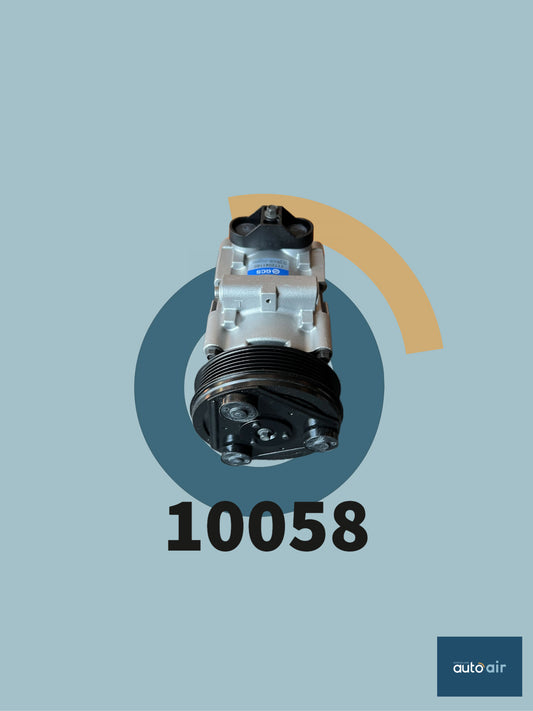 HCC FS10 A/C Compressor 12V Suits Ford F250 G1480 '01 to '07 Turbo Diesel