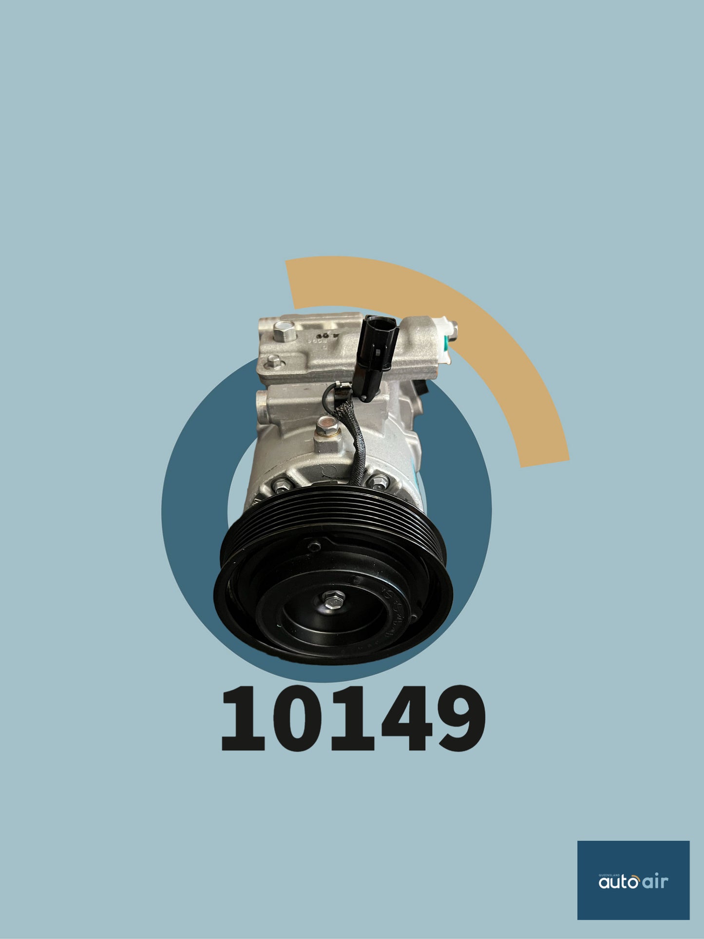 Doowon DV12 A/C Compressor 12V suits Hyundai Accent RB 1.6 Lt Petrol 7/11 to 8/14