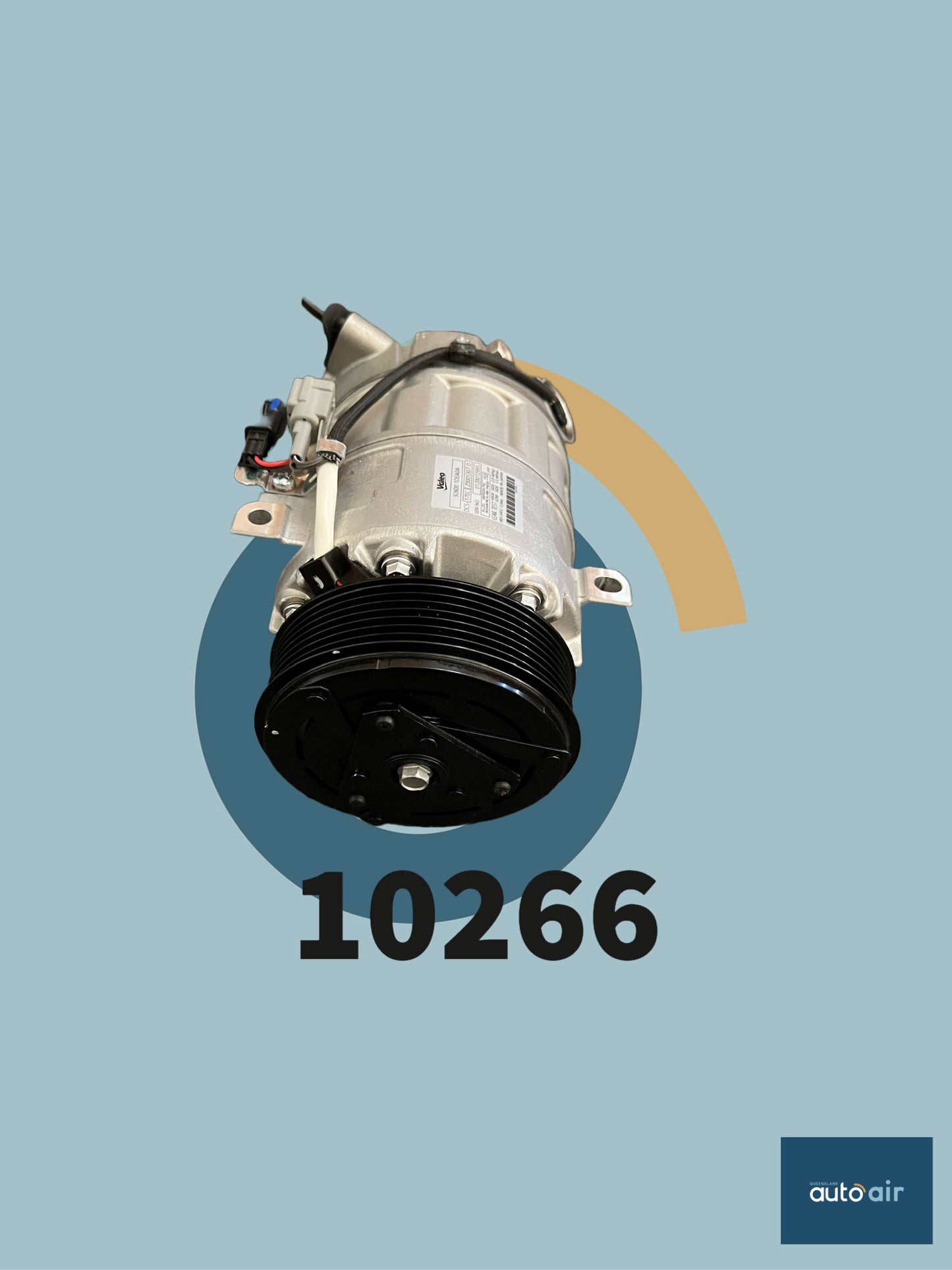 Valeo A/C Compressor 12V suits Nissan X-Trail T31 2 lt Diesel '07 on 7 PK Valeo