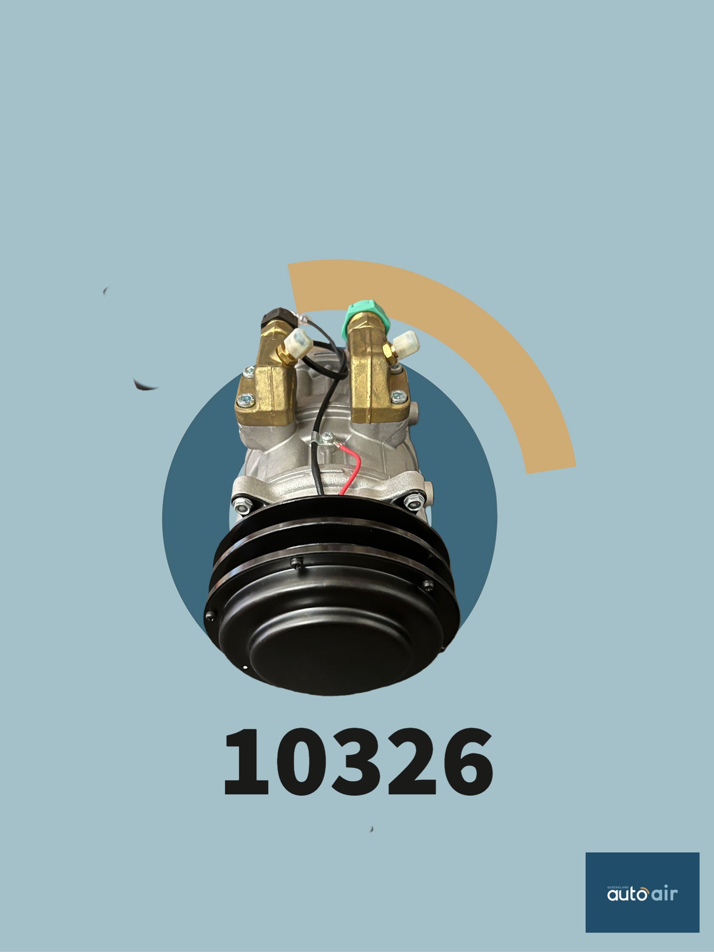 Denso 10P30B A/C Compressor 24V suits Toyota Coaster BUS