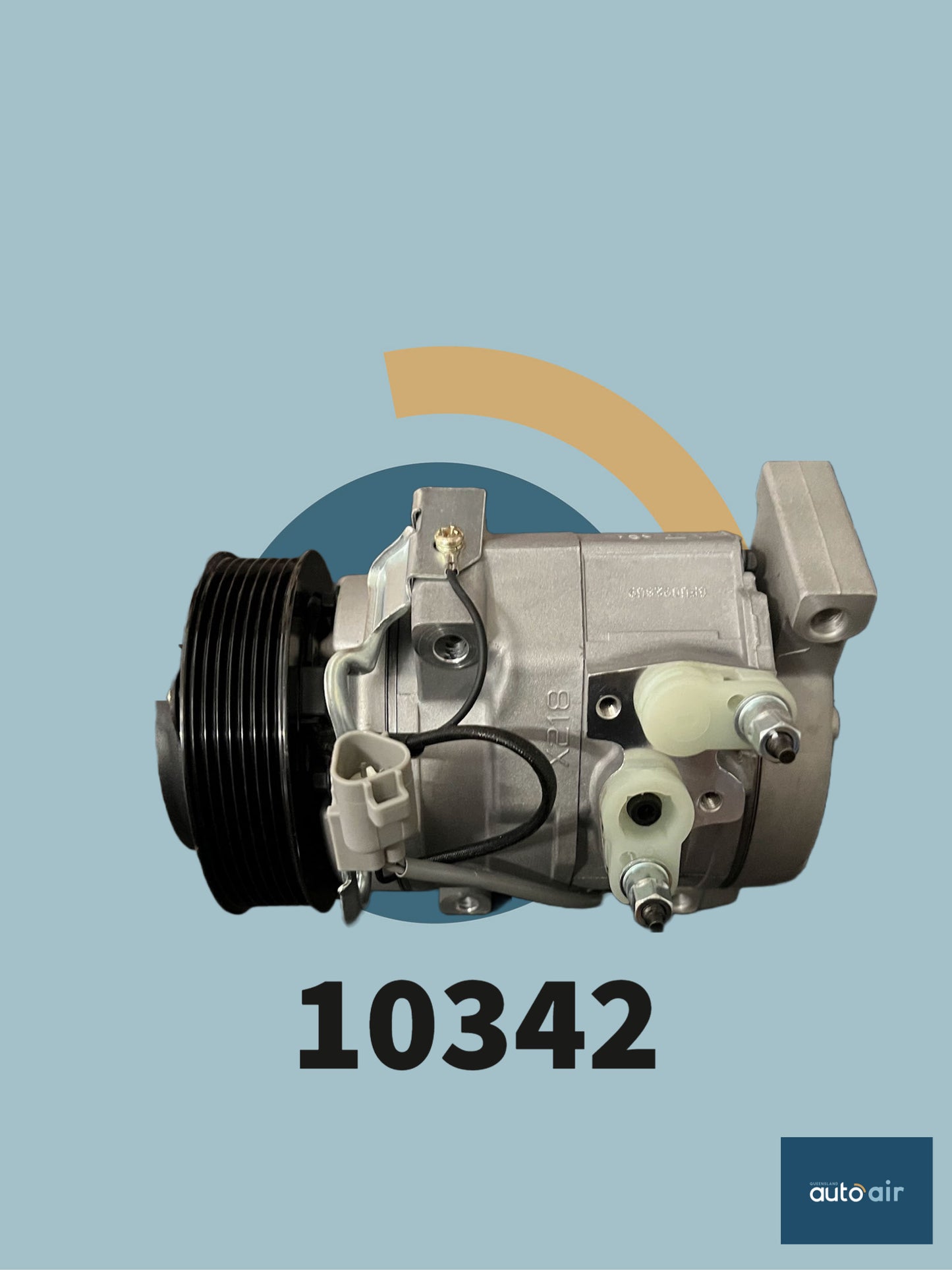 Denso 10S17C A/C Compressor 12V suits Toyota Prado GRJ120R 4 lt V6 '02 on and Toyota Tarago ACR30R 2/00-3/06