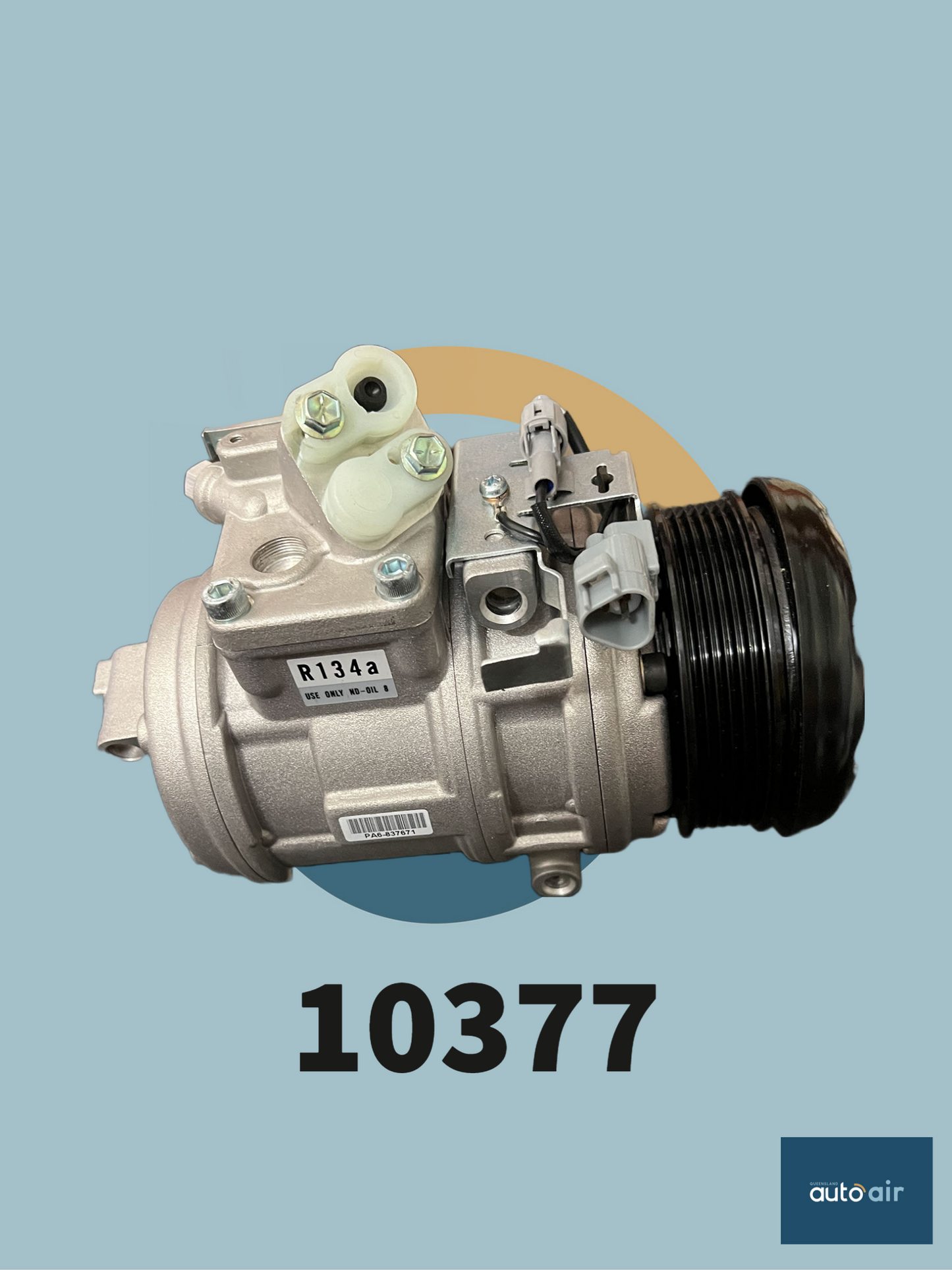 Denso 10PA20C A/C Compressor 12V suits Toyota Land Cruiser UZJ100 and Lexus LS400 / LX470 `95 - `07