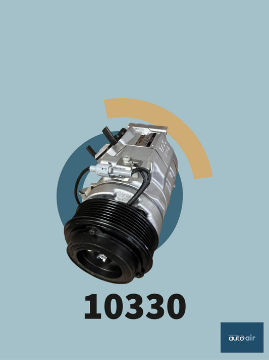 Denso 10S17C A/C Compressor 12V suits Toyota Prado KDJ150R Turbo Dsl 09 on