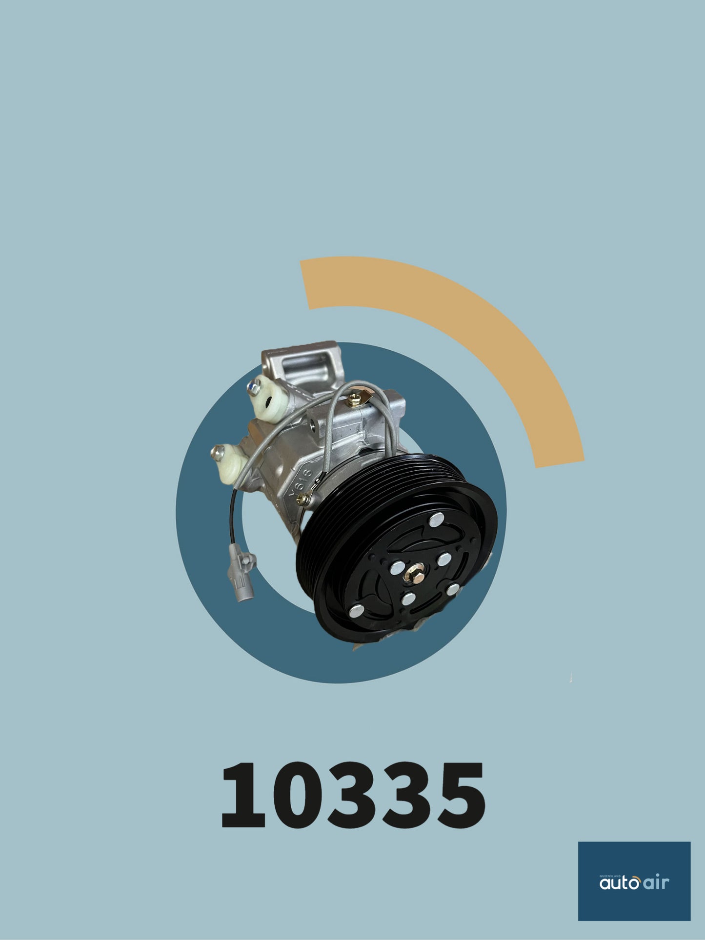 Denso AM 10S11C A/C Compressor suits Toyota Hilux KUN16R, KUN26R 3L Dsl '05 on