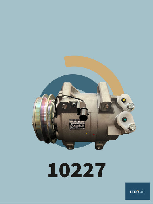 Valeo DKS15D A/C Compressor 12V suits Mitsubishi Triton ML '08 2.5 lt Diesel 506012-1511