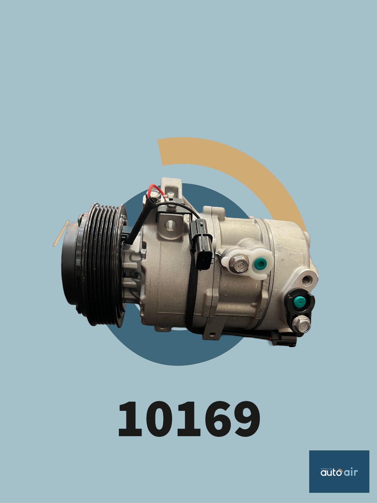 Doowon DVE16 A/C Compressor 12V suits Hyundai IX35 LM Dsl 2/10-6/15 and Kia Sportage SL 2.0 L Dsl