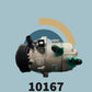 Visteon VS14 A/C Compressor 12V suits Hyundai I30 GD 1.8Lt Petrol 5/12 to 3/17 and Kia Cerato YD 1.8Lt Petrol