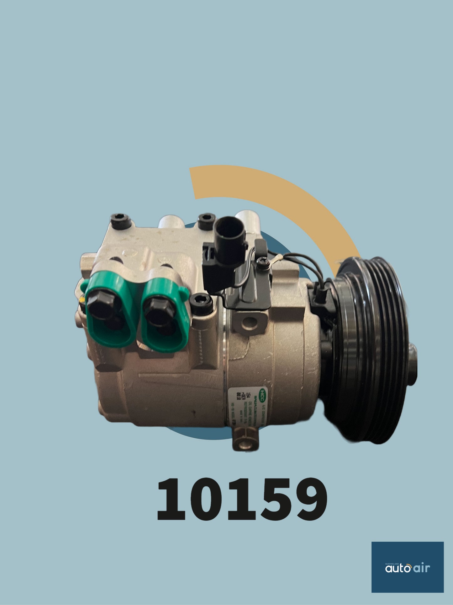 Hanon HS15 A/C Compressor 12V Suits Hyundai Getz TB 9/02- 8/11 1.4 Lt, 1.5 Lt and 1.6 Lt