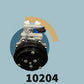 Sanden AM A/C Compressor 12V suits Mack 6PV 125mm VOR Head 20-04883
