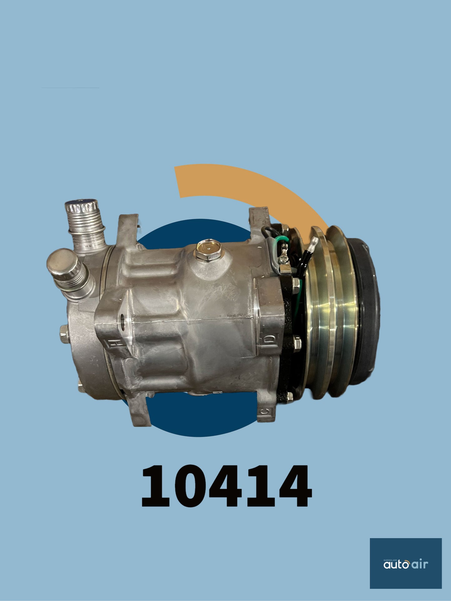 Sanden SD7H15 A/C Compressor 24V VOR JE Head