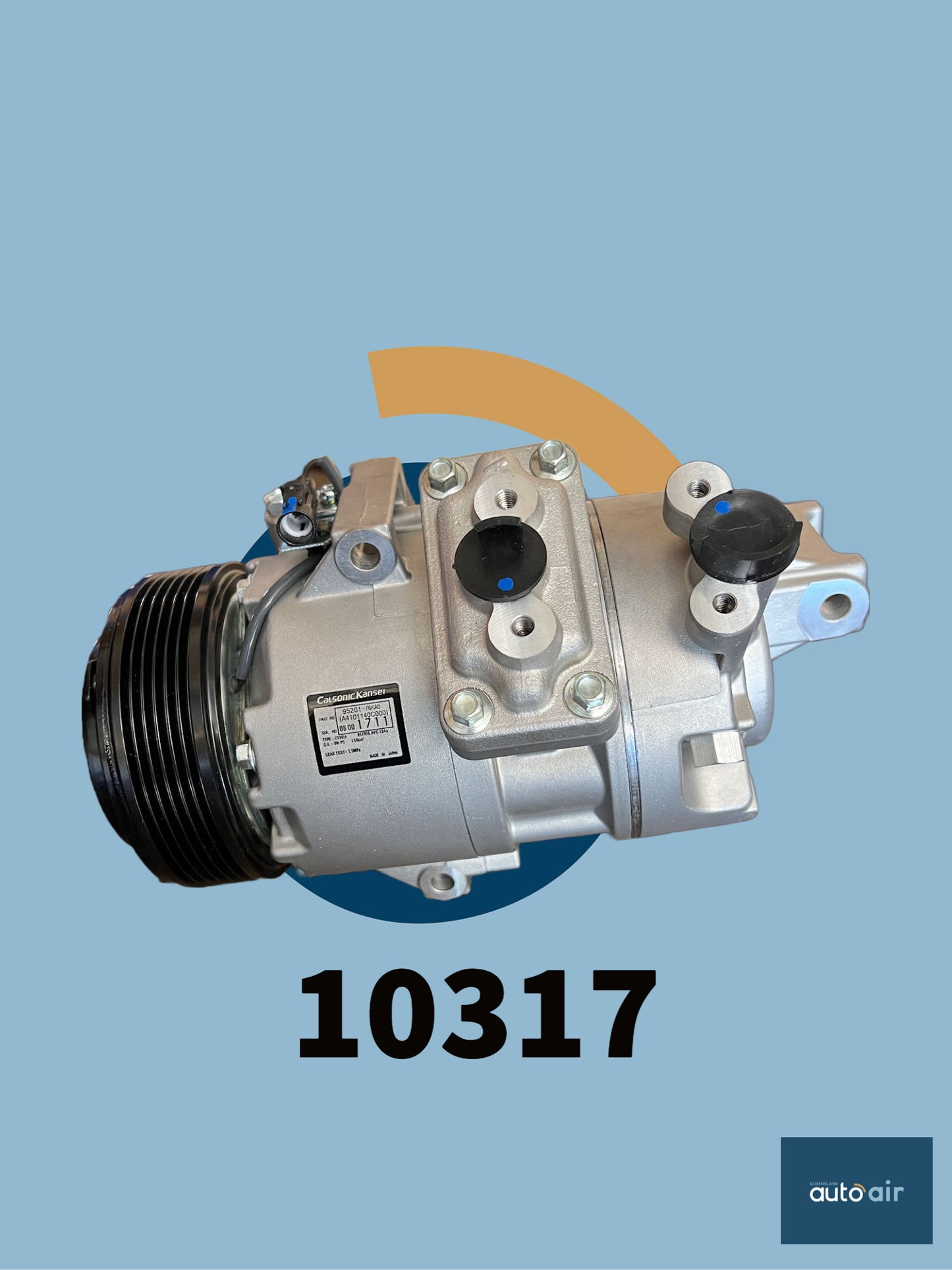 Valeo DCS14 A/C Compressor 12V suits Suzuki Grand Vitara JB 424 08 on and Suzuki Kizashi FR 5/10 on