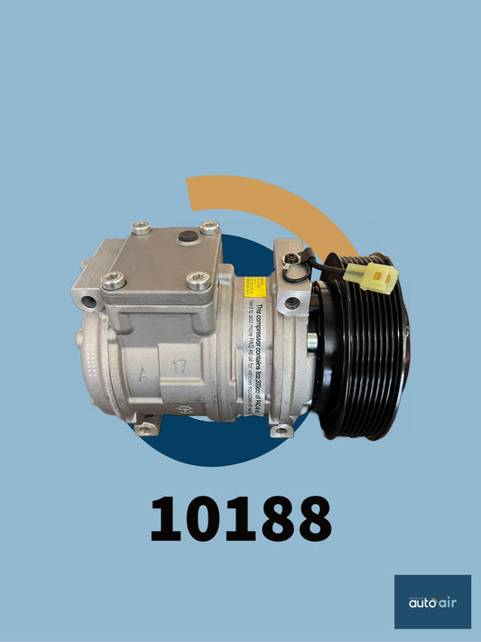 Denso 10PA17C A/C Compressor 12V suits John Deere