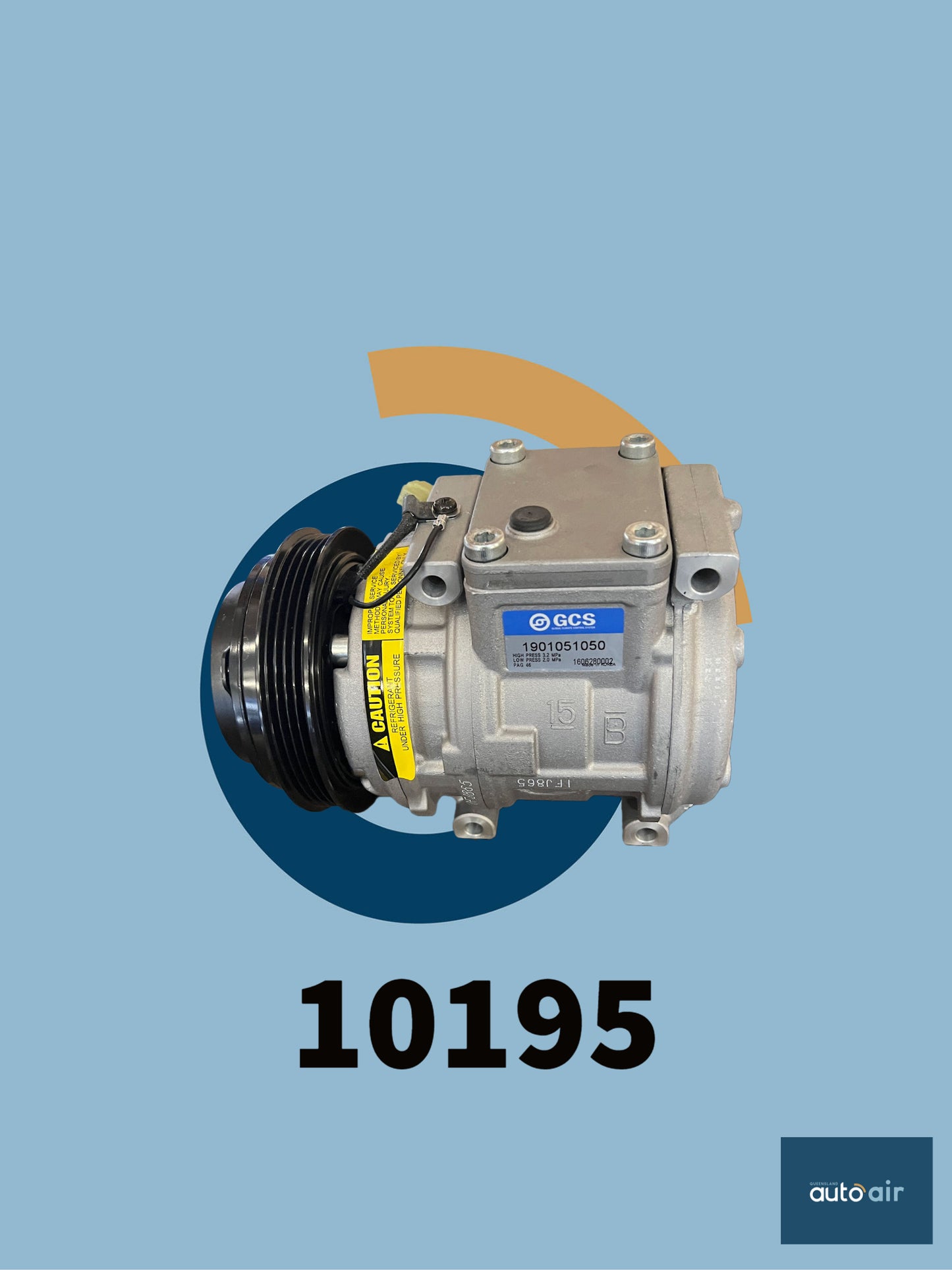 AM Denso A/C Compressor suits Toyota Hilux RZN 147, 149, 154, 169, 174 & Kia Mentor