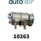 Valeo A/C Compressor 12V suits Nissan Patrol GU Y61 TB45, TD42, RD28T '97 on / NAVARA D22 2.4L PET 4/02-12/05 1A 12V