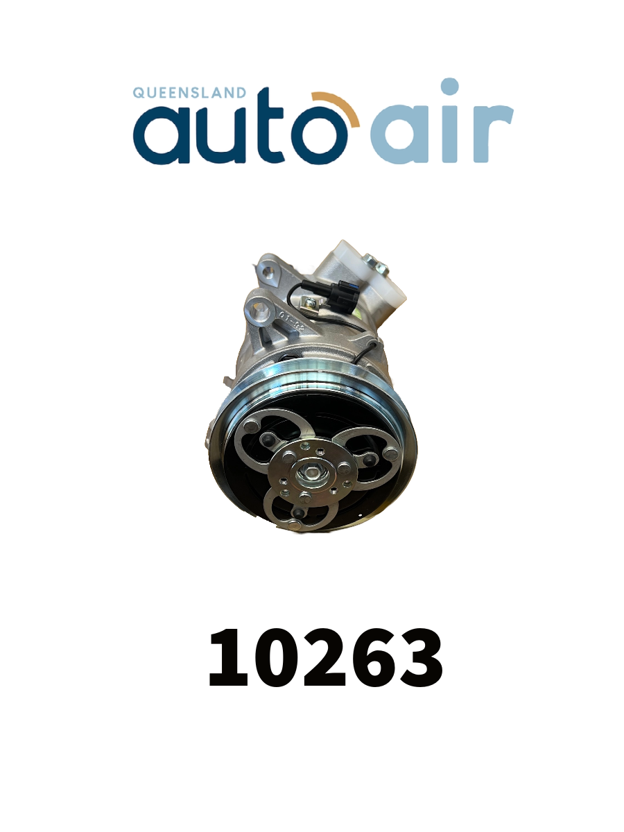 Valeo A/C Compressor 12V suits Nissan Patrol GU Y61 TB45, TD42, RD28T '97 on / NAVARA D22 2.4L PET 4/02-12/05 1A 12V