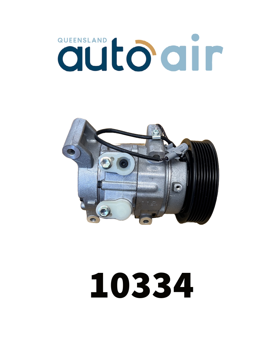 Denso 10S11C A/C Compressor 12V suits Toyota Hilux KUN16R, KUN26R 3 lt Diesel '05 on