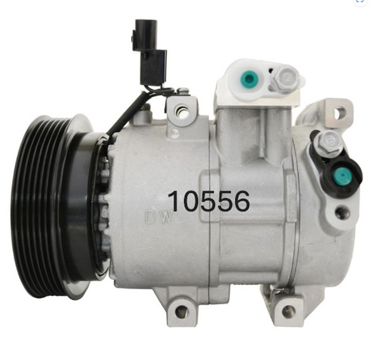 QAA DV12 A/C Compressor 12V suits Hyundai 120 PB 1.4 - 1.6  Lt 11-14 on