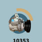 Denso 10PA15L A/C Compressor 12V suits Toyota Landcruiser HZJ105 Non-turbo '98 on