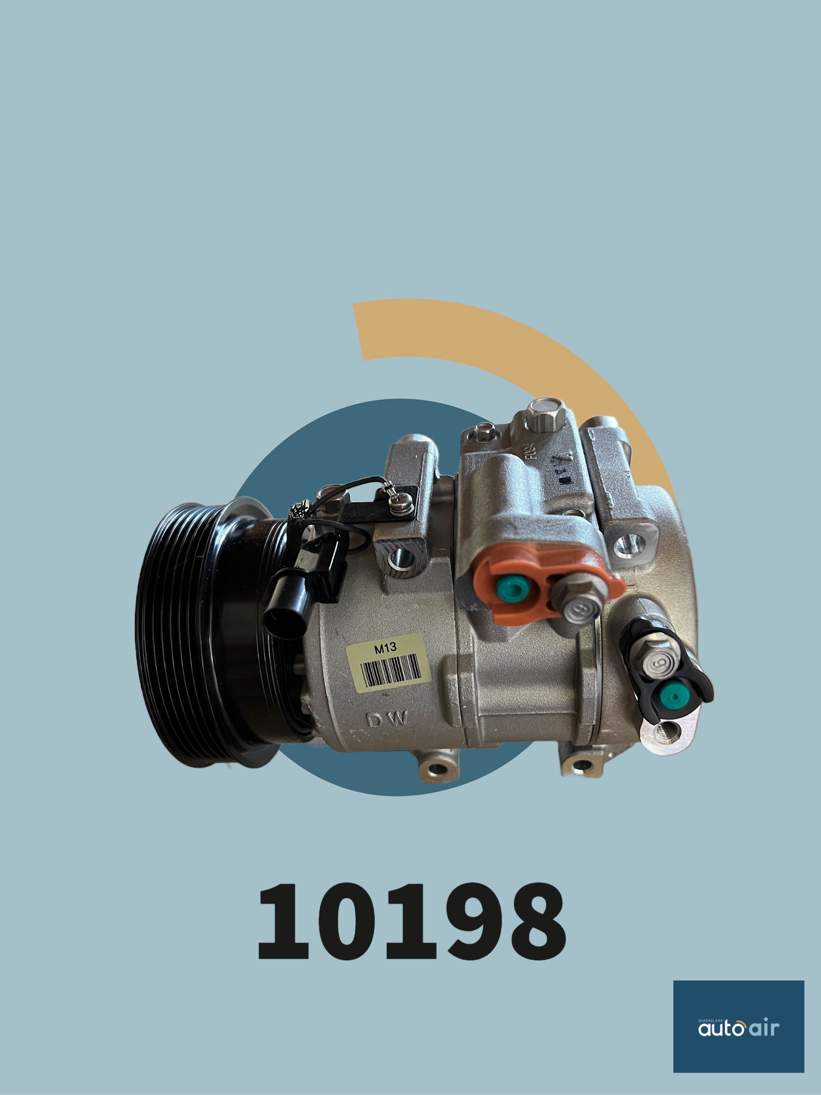 Kia - Compressor 12V - Doowon | QLD Auto Airconditioning & Compressors