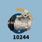 Denso 10PA15VC A/C Compressor 12V suits Mitsubishi Pajero NJ, NK, NL 2.8 lt Diesel